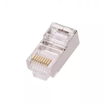 Złącze sieciowe Extralink RJ45 CAT5E FTP RJ45 8P8C Przezroczysty