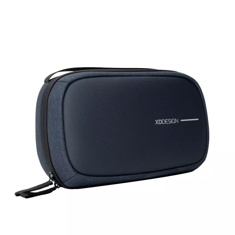 Kosmetyczka XDDESIGN First-Class All-in-One Travel Organiser P706.3425, Granat, zamek błyskawiczny, 380 g, karton zewnętrzny 17×27.5 cm