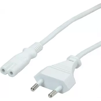 Value 19.99.2091 Kabel zasilający biały 3 m CEE7/16 IEC 320 (19.99.2091)