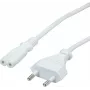 Value 19.99.2091 Kabel zasilający biały 3 m CEE7/16 IEC 320 (19.99.2091)