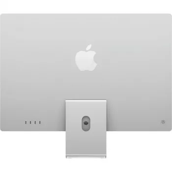 iMac Z1E2 59,62 cm 23,5 cala standardowe szkło M4 8-rdzeniowy CPU/8-rdzeniowy GPU/16-rdzeniowy Neural Engine 16 GB 256 GB SSD Gigabit Ethernet Magic mysz Magic klawiatura DE Srebrny
