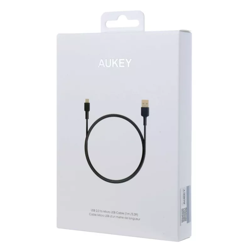Przewód szybkiego ładowania CB-MD1 Black Quick Charge micro USB-USB | 1m | 5A | 480 Mb/s