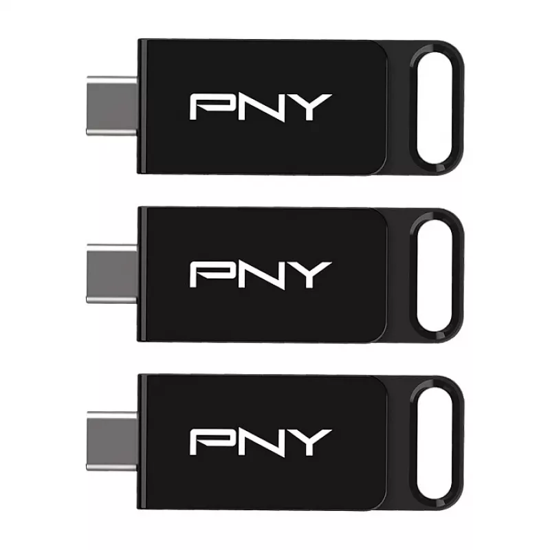 Pamięć USB PNY Elite 128 GB USB Type-C 3.2 Gen 1 (3.1 Gen 1) Czarny