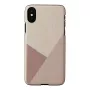 Etui na smartfona man and wood do iPhone X/XS — tulip Czarny