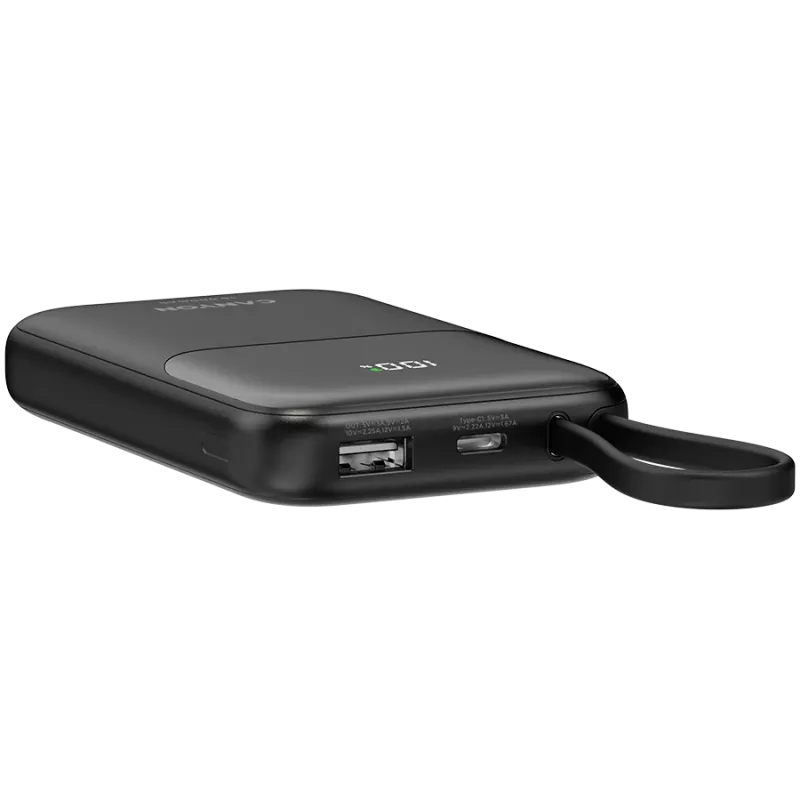 OnPower 101 z wbudowanym kablem 10000 mAh PD22.5W Czarny