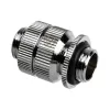 Bitspower Touchaqua Link Adapter żeński G1/4 cala AG do Link Tube regulowany 16-22mm - 2 szt., srebrny