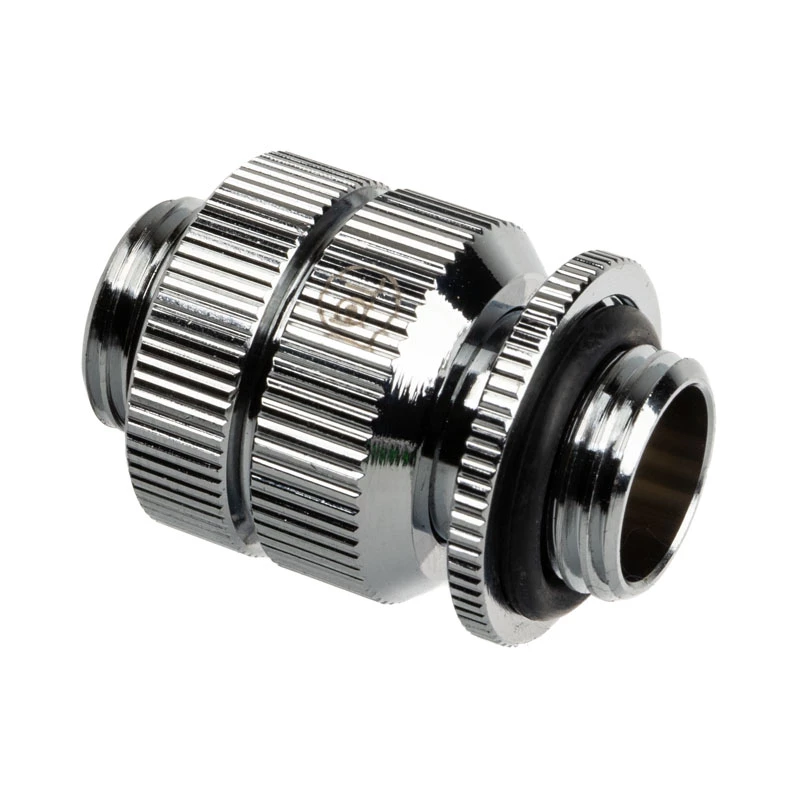 Bitspower Touchaqua Link Adapter żeński G1/4 cala AG do Link Tube regulowany 16-22mm - 2 szt., srebrny