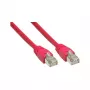 Kabel sieciowy Alcasa Cat. 6 S/FTP 5m Czerwony