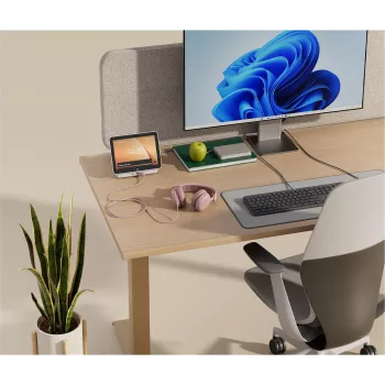 Logitech Zone Wiczerwony 2 dla firm — zestaw słuchawkowy — USB-C/A — aktywna czerwonyukcja szumów — różowy (981-001616)
