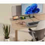 Logitech Zone Wiczerwony 2 dla firm — zestaw słuchawkowy — USB-C/A — aktywna czerwonyukcja szumów — różowy (981-001616)