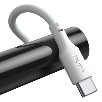 Kabel USB Baseus TZCATZJ-02 1,5 m USB A USB C Biały