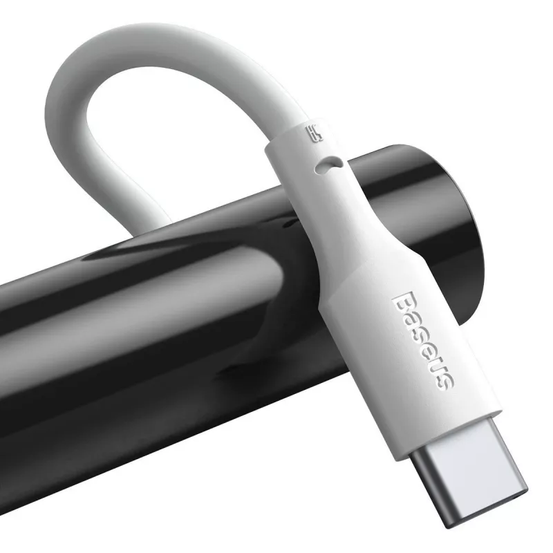 Kabel USB Baseus TZCATZJ-02 1,5 m USB A USB C Biały