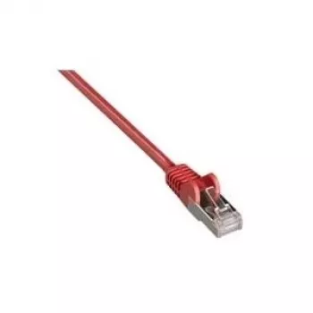 Kabel krosowy Wentronic Goobay CAT 5e, F/UTP, czerwony, 3 m - mieszanka miedzi CCA (50153)