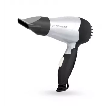Suszarka do włosów Esperanza EBH002S Srebrny/Czarny 850 W