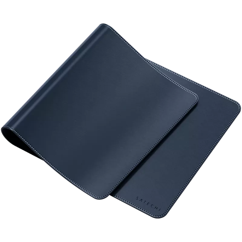 Satechi Desk Mat - podkładka na biurko z wegańskiej skóry (niebieska)