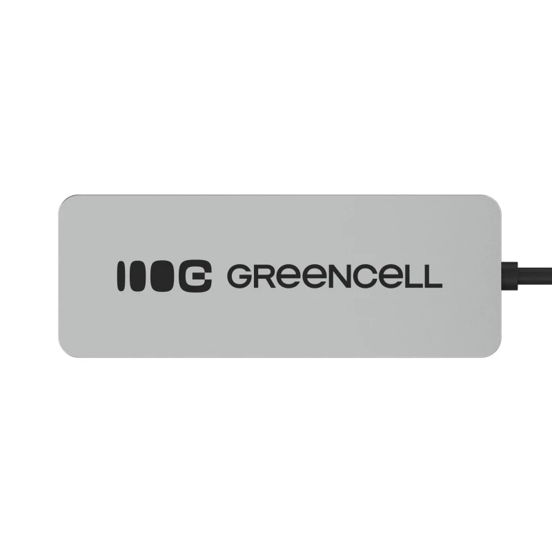 Hub USB zielony Cell HUB-GC-C4A — 4-portowy hub USB-C 3.0