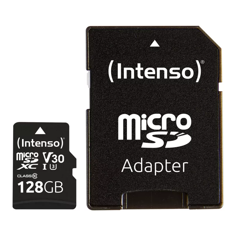 Karta pamięci MICRO SDXC 128GB C10/W/ADAPTER 3433491 INTENSO