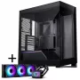 Obudowa PHANTEKS NV-Serie NV5 MK2 ATX, szkło hartowane, DRGB - Satin Czarny + Glacier One 360M25 Gen2 DRGB AiO chłodzenie cieczą - 360 mm