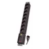 Lestar listwa zasilająca IEC, 8 gniazd, Rack 19, 3 m Lzrm 810 Bw G-a K. Cz 3,0m Iec32