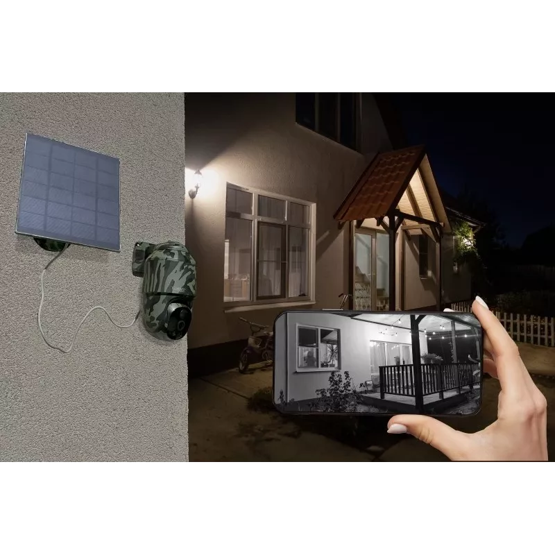 Technaxx 4G PT Dome TX-290 z panelem słonecznym