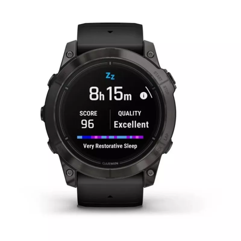 Garmin EPIX PRO g2 51mm Sapphire Carbon Gray DLC Titanium Czarny