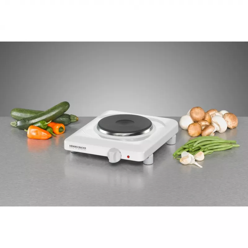 Rommelsbacher THL 1097 - Płyta stołowa - Biała - 1000W - 1m - 24,5 cm - 27,5 cm (THL 1097)