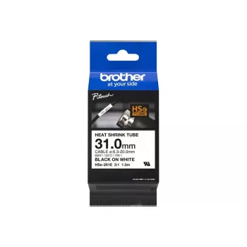 Taśma do drukarki Brother HSe-261E Czarna 3,1 cm x 1,5 m