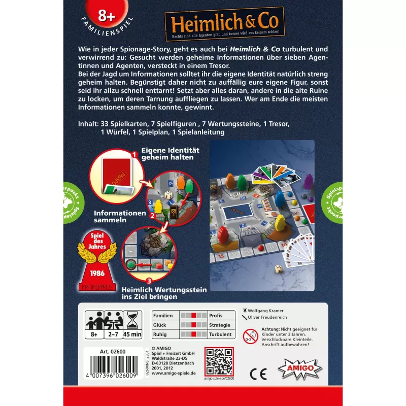 Heimlich & Co., gra planszowa