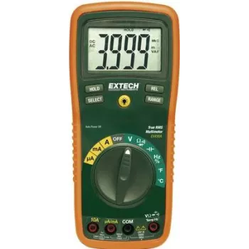EXTECH Multimetr cyfrowy ręczny EX430 CAT II 1000 V, CAT III 600 V Wyświetlacz (liczba): 4000 (EX430)