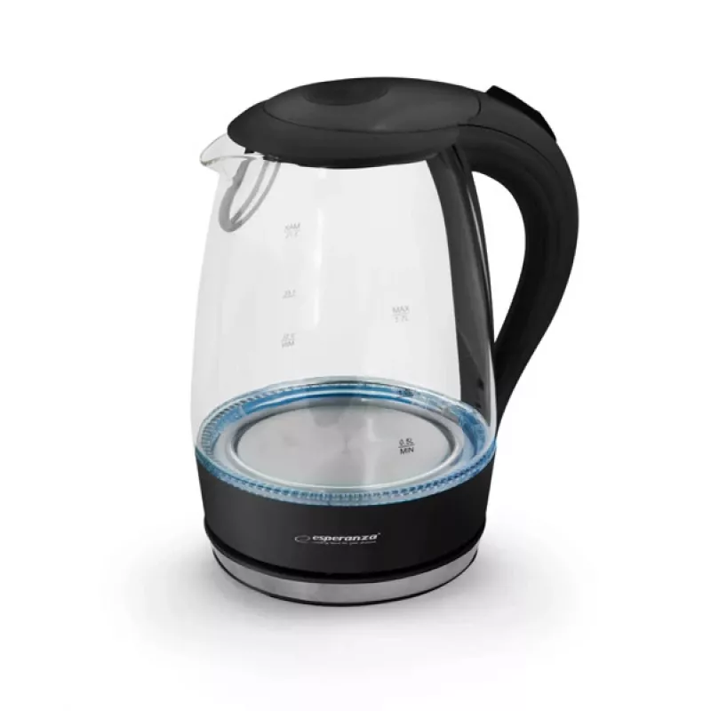 Esperanza - Czajnik elektryczny Nza Salto Angel EKK011K 2200W 1,7l Czarny (EKK011K)
