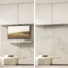 Maclean elektryczny uchwyt sufitowo-podłogowy, rozsuwany, 43''-88'', VESA 600x400, max 60kg, 100-240V AC, 50/60Hz