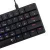 Klawiatura mechaniczna White Shark Nagamaki GK-006131 Czarna układ US Brązowe przełączniki