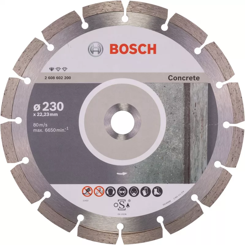 BOSCH DISC D.* 230x22 SEG CONCRETE