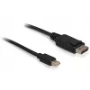 Kabel Mini DP/DP 1.2 DeLOCK 82438 2 m czarny