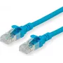 ROLINE - kabel krosowy - RJ-45 (M) do RJ-45 (M) - 2 m - UTP - CAT 6a - bezhalogenowy, formowany, linka - niebieski (21.15.2742)