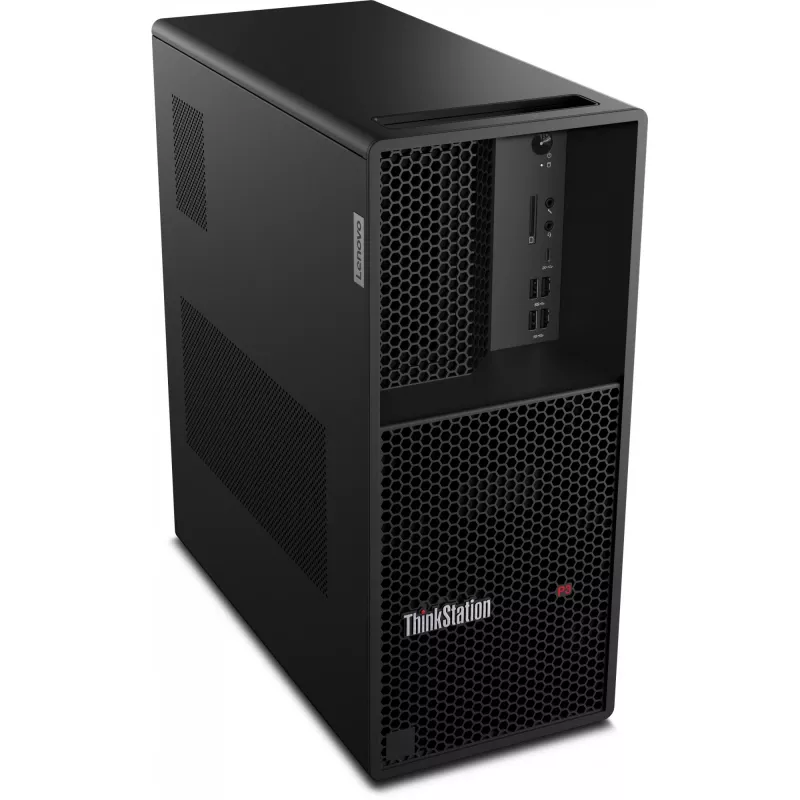 Lenovo ThinkStation P3 Tower Gen 2 Intel Core Ultra 5 245K 32 GB DDR5-SDRAM 512 GB SSD Windows 11 Pro Stacja robocza Czarny
