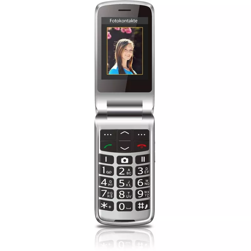 Smartfon Beafon SL645 LTE 2,8 cala 1550 mAh Czarno-Srebrny