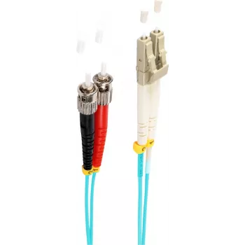 shiverpeaks BS77942/3 Światłowodowy kabel 2 m LC ST OM3 Aqua-Colour (BS77942/3)