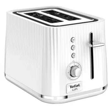 Tefal Loft TT7611 7 2 kromki Chrom, Biały