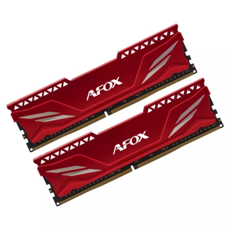Pamięć RAM do komputera stacjonarnego AFOX GAMING DDR4 2×16 GB 32 GB 3200 MHz CL16 1,35 V XMP2 czerwona