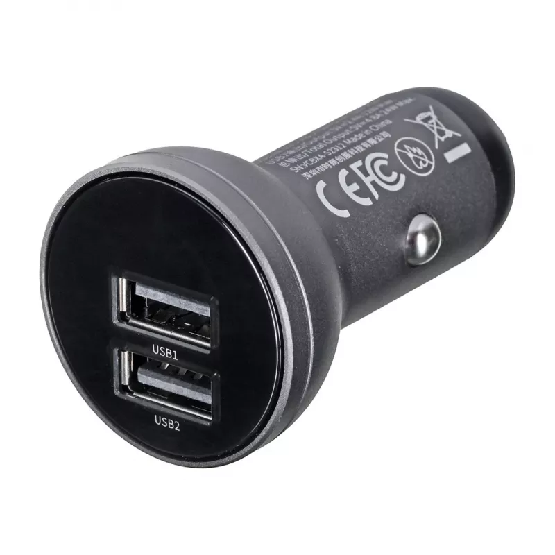 Ładowarka do urządzeń mobilnych Baseus CCBX-0G Uniwersalna Czarny, Szary do zapalniczki samochodowej