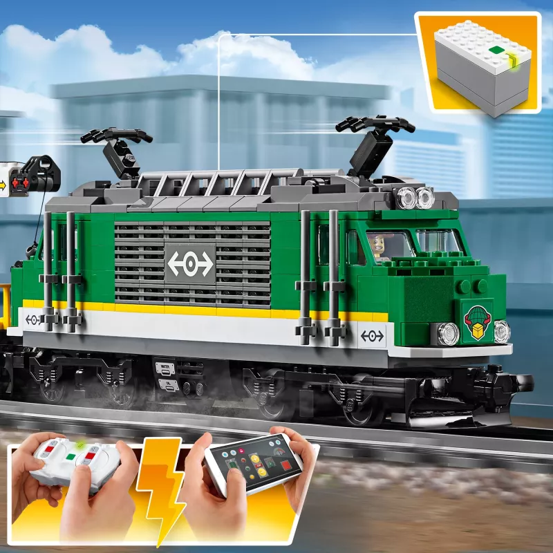 Lego City 60198 Pociąg towarowy