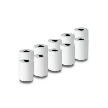 Etykiety papierowe do drukarki QOLTEC szerokość 5,7 cm, białe, 55 g/m², opakowanie 10 sztuk (model 51896)