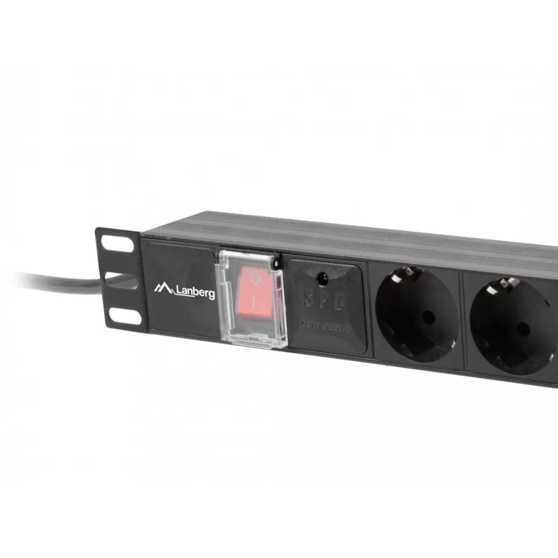 Jednostka dystrybucji zasilania Lanberg PDU-07F-0200-BK