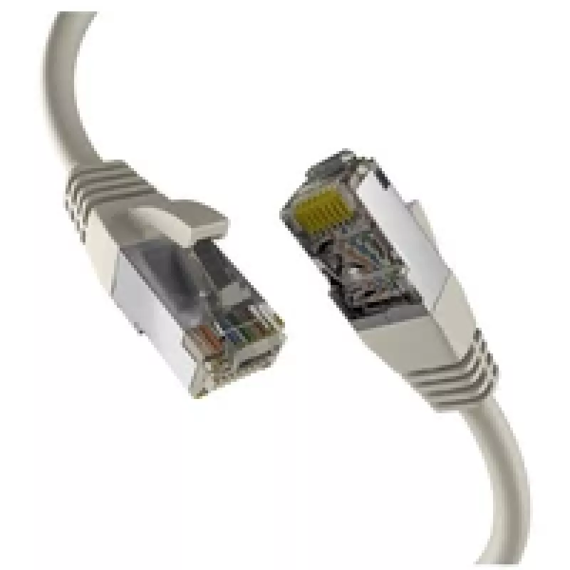 Kabel sieciowy EFB Elektronik EC020200263 RJ-45 Cat8.1 10 m Szary
