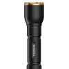 Latarka Duracell DF2500R — czarna, ręczna latarka akumulatorowa