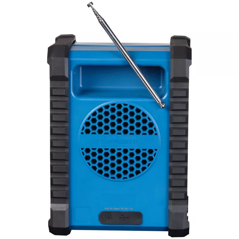 Denver WRB-60 nadajnik FM Bluetooth niebieski, szary