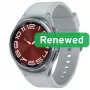 Samsung Renewed Galaxy Watch 6 Classic BT 43mm Smartwatch, srebrny, klasa A