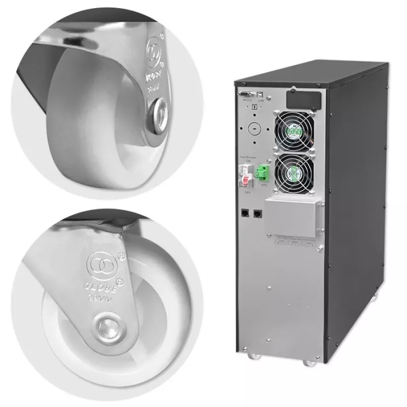 Zasilacz awaryjny UPS QOLTEC 52283 6kVA 6000W PF 1.0
