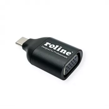 ROLINE 12.03.3228 Adapter graficzny USB 1920 x 1080 pikseli Czarny (12.03.3228)